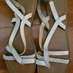 Womens White Sandals